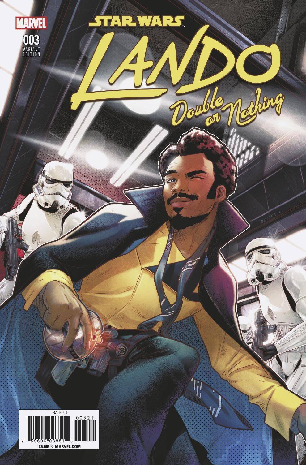 STAR WARS LANDO DOUBLE OR NOTHING #3 (OF 5) CAMPBELL VAR (07/25/2018)