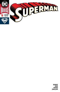 SUPERMAN #1 BLANK VAR ED (07/11/2018)