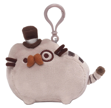 PUSHEEN FANCY 4.5-INCH BACKPACK CLIP