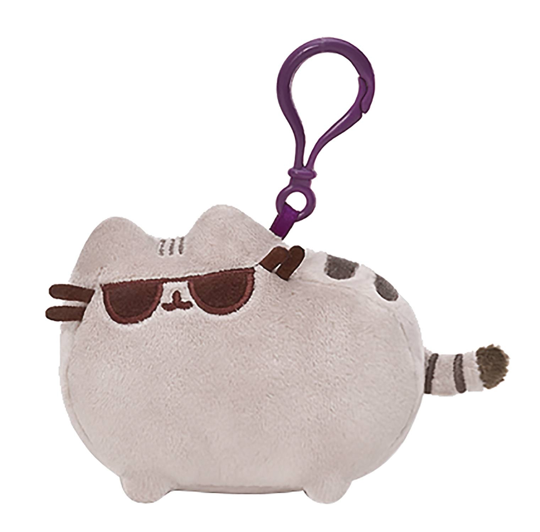 GUND PUSHEEN SUNGLASSES 4.5 IN BACKPACK CLIP