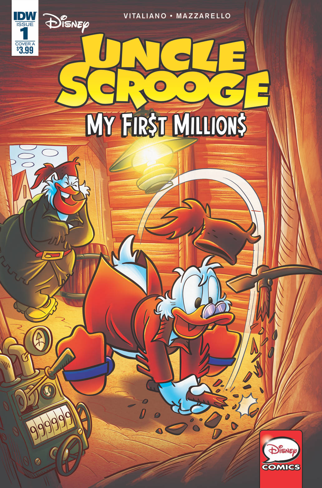 UNCLE SCROOGE MY FIRST MILLIONS #1 (OF 4) CVR A GERVASIO (09/26/2018)
