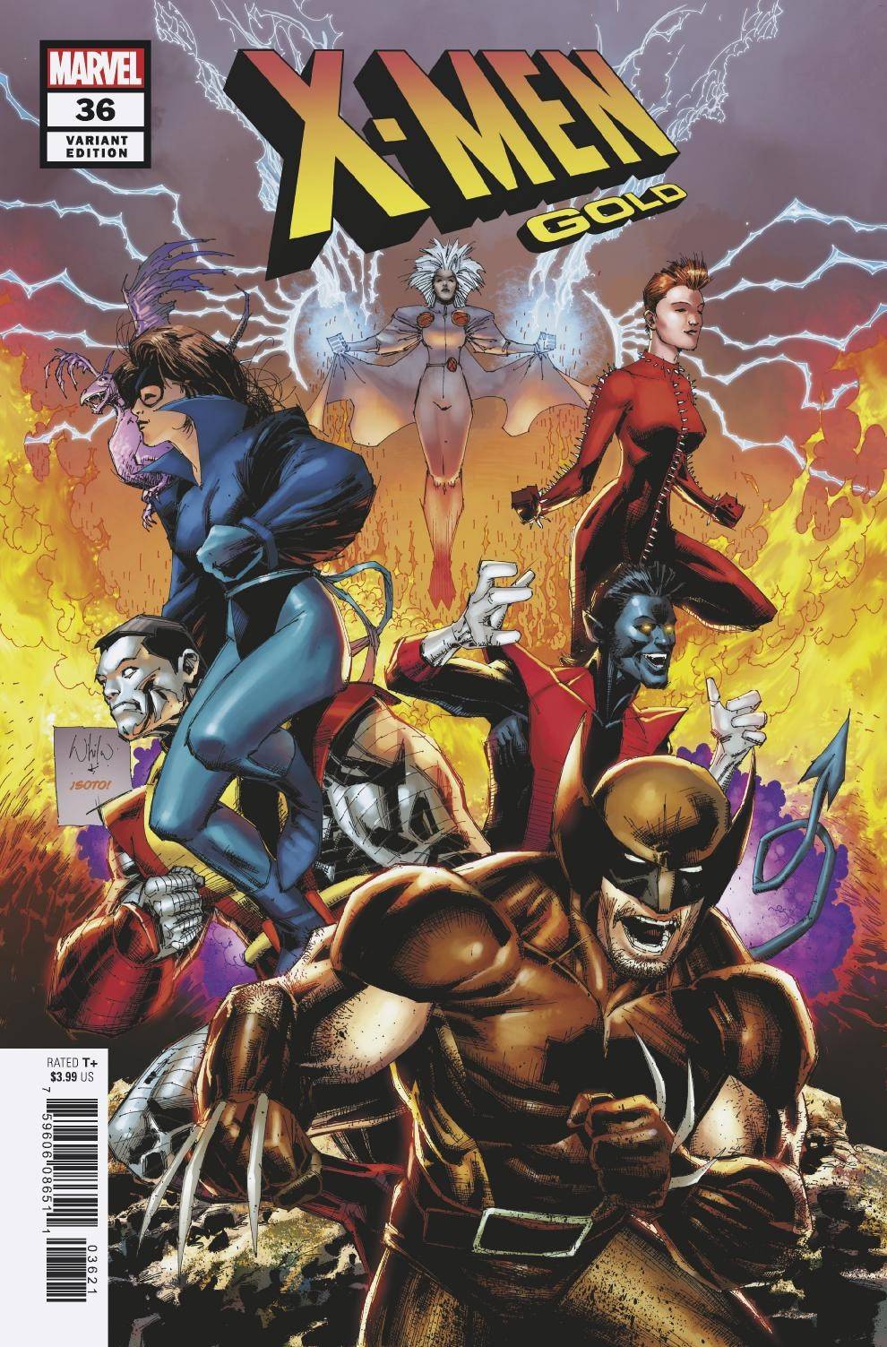X-MEN GOLD #36 PORTACIO FINAL ISSUE VAR (09/19/2018)