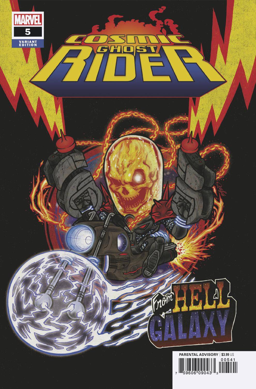 COSMIC GHOST RIDER #5 (OF 5) SUPERLOG VAR (11/14/2018)