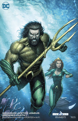 AQUAMAN JUSTICE LEAGUE DROWNED EARTH #1 VAR ED (11/28/2018)
