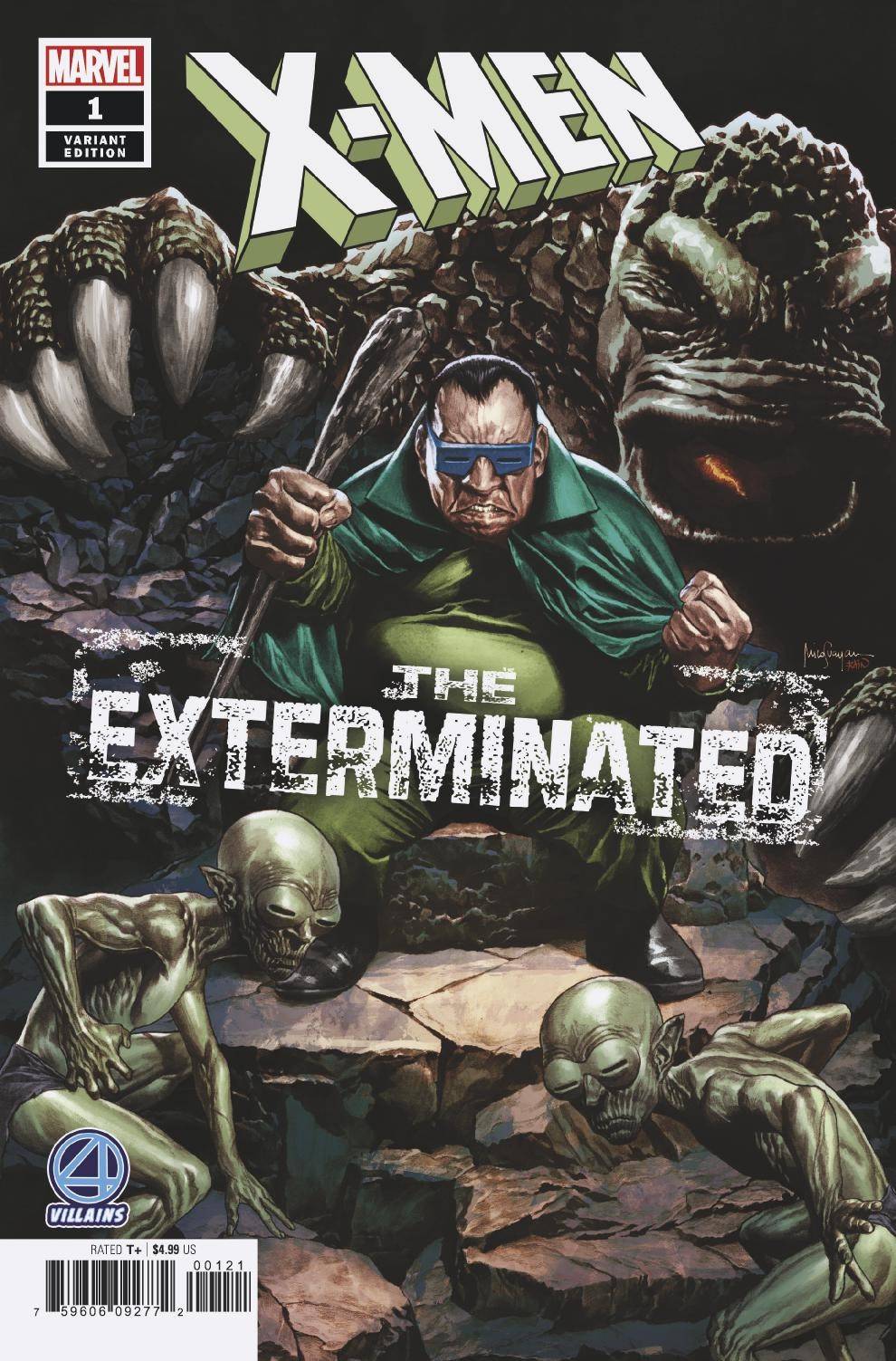 X-MEN EXTERMINATED #1 SUAYAN FANTASTIC FOUR VILLAINS VAR (12/05/2018)