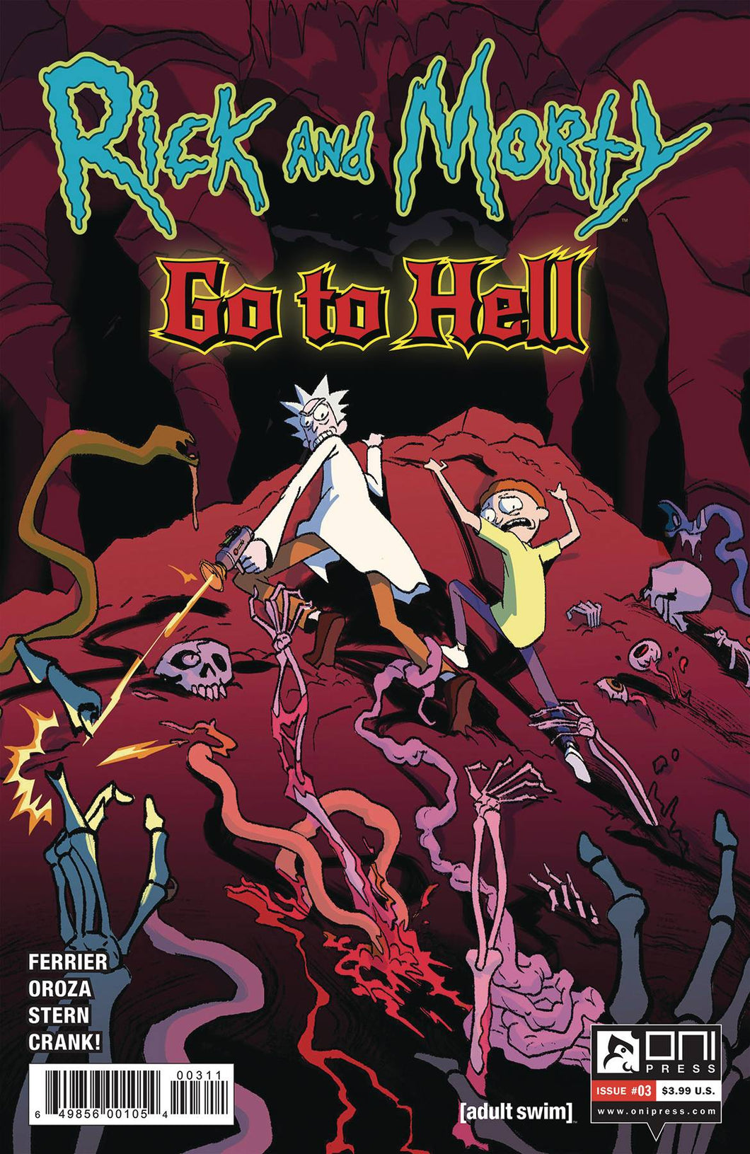 RICK AND MORTY GO TO HELL #3 (08/19/2020)