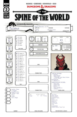 DUNGEONS & DRAGONS AT SPINE OF WORLD #3 (01/06/2021)