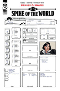 DUNGEONS & DRAGONS AT SPINE OF WORLD #4 CVR B (03/24/2021)