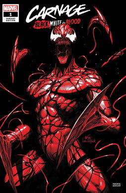 CARNAGE BLACK WHITE AND BLOOD #1 INHYUK LEE VAR (OF 4) (03/24/2021)