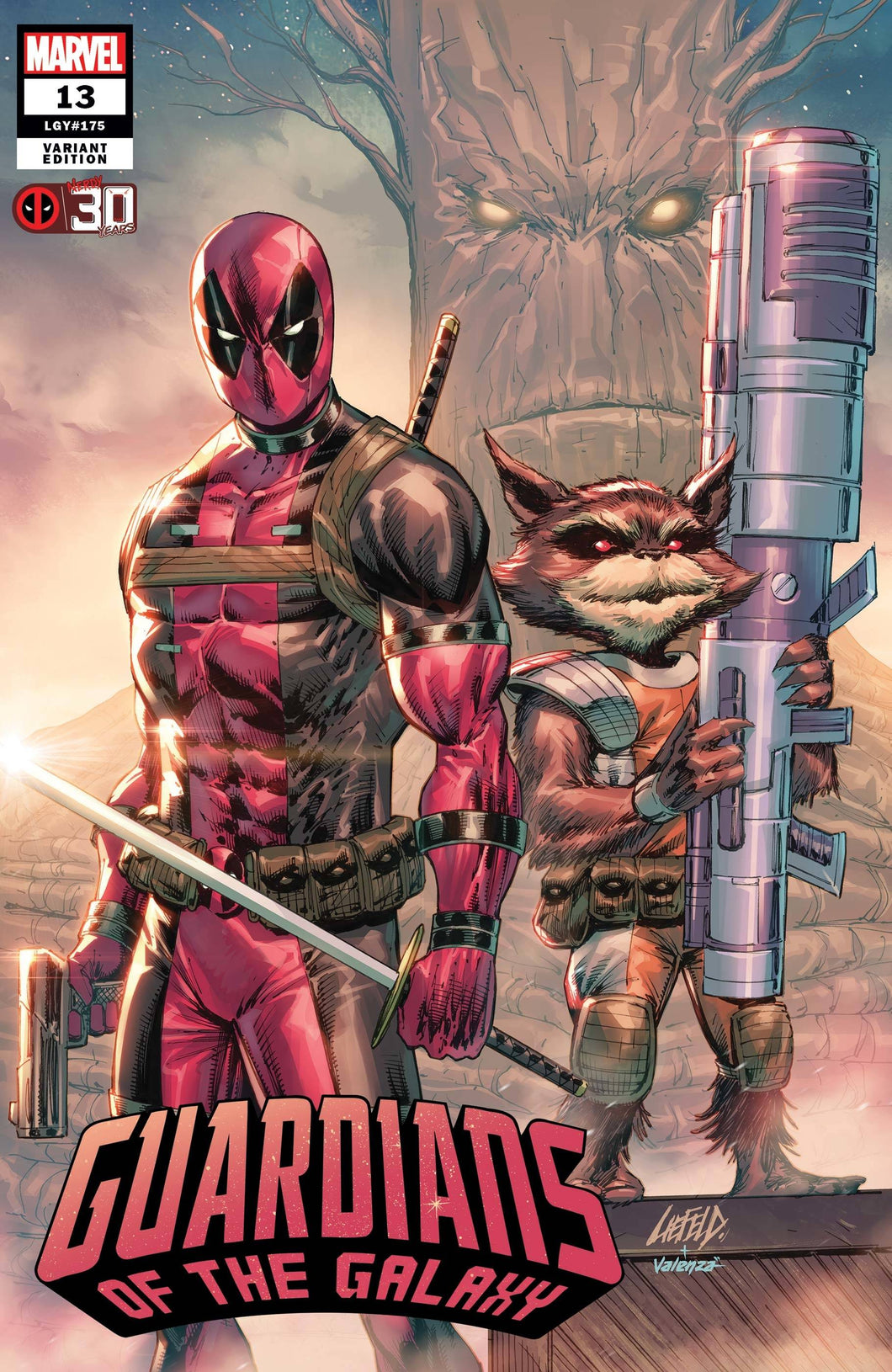 GUARDIANS OF THE GALAXY #13 DEADPOOL VAR (04/14/2021)