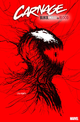 CARNAGE BLACK WHITE AND BLOOD #1 GLEASON VAR (OF 4) (03/24/2021)