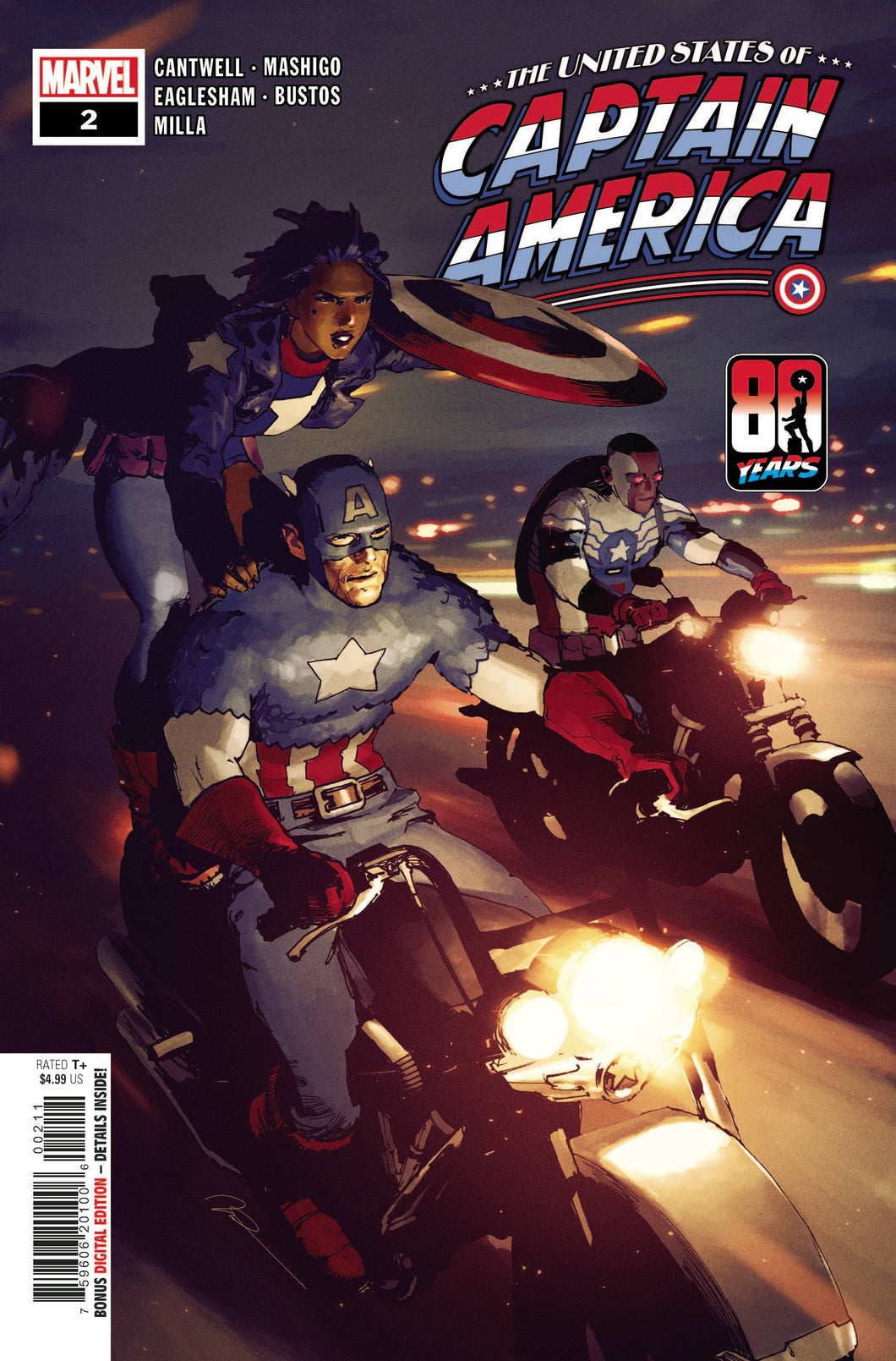 UNITED STATES CAPTAIN AMERICA #2 (OF 5) (07/28/2021)