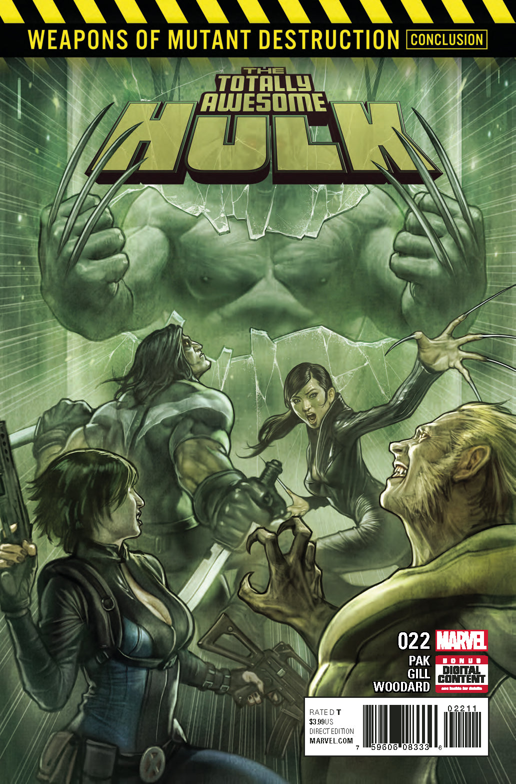 TOTALLY AWESOME HULK #22 (FIRST APPEARANCE WEAPON H)