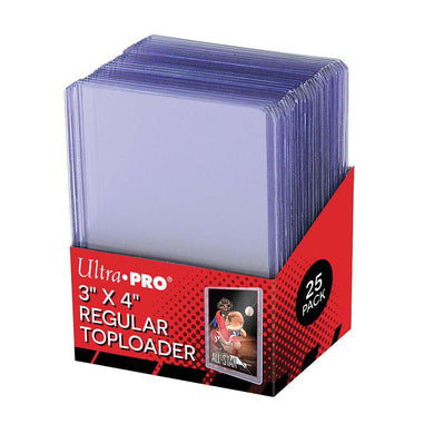 Ultrapro 3x4 Regular Toploader - Standard (25 Pack)