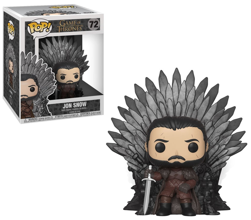 Funko POP! Deluxe: Game of Thrones - Jon Snow Sitting on Throne