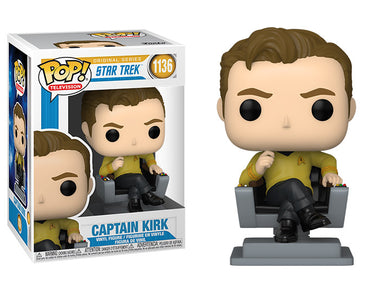Funko POP! TV: Star Trek - Captain Kirk in Chair