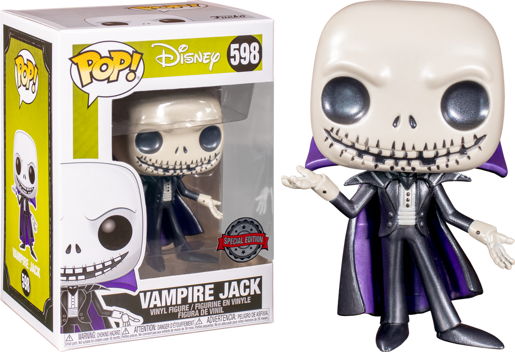 Funko POP! Disney: Nightmare Before Christmas - Vampire Jack