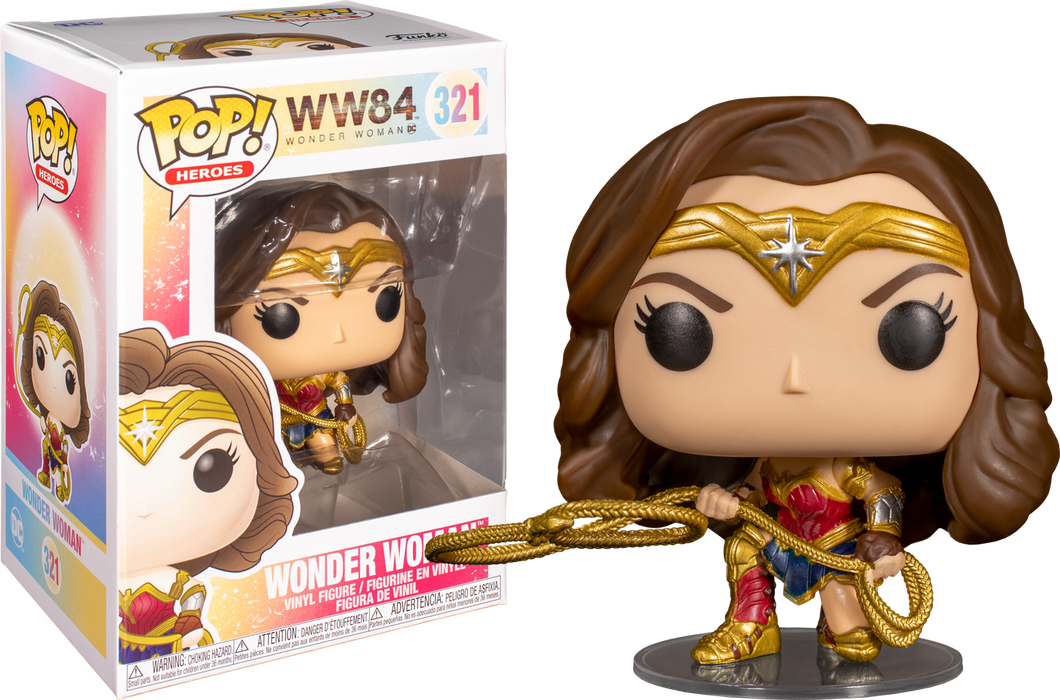 Funko POP! Heroes: WW 1984 - Wonder Woman w/ Lasso