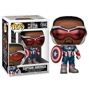 Funko POP! Marvel : The Falcon & Winter Soldier - Captain America