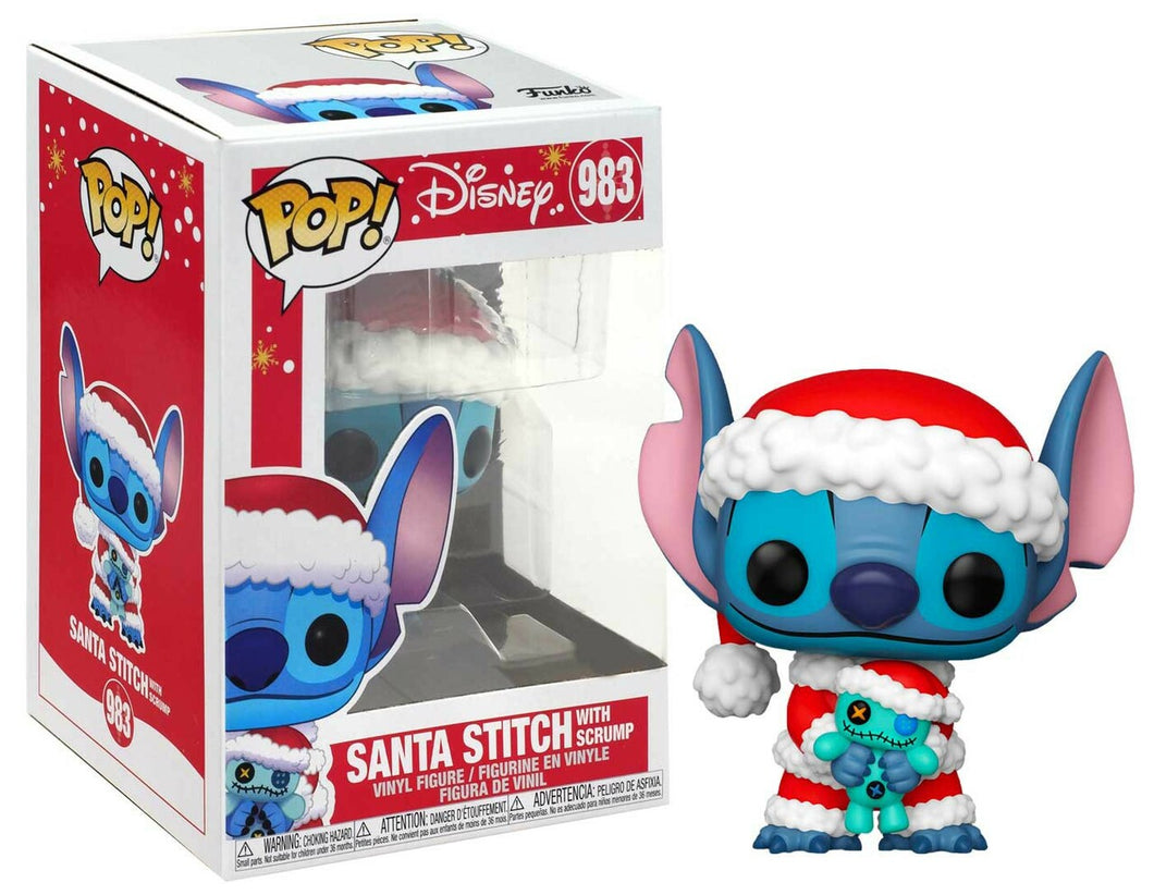 FUNKO POP! Lilo & Stitch - Santa Stitch (Hot Topic Exclusive)