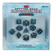 D&D Adventure Icewind Dale: Rime of the Frostmaiden Dice Set