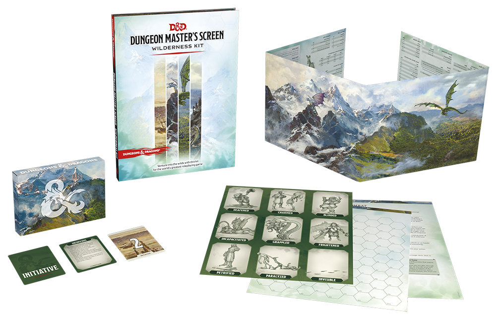 D&D 5th Edition: Dungeon Master's Screen Wilderness Kit