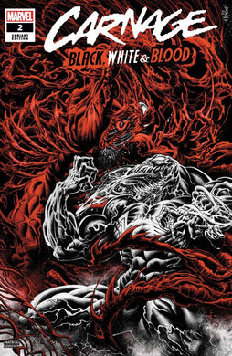 CARNAGE BLACK WHITE AND BLOOD #2 (OF 4) HOTZ (04/21/2021)
