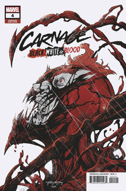 CARNAGE BLACK WHITE AND BLOOD #4 (OF 4) RANDOLPH (07/14/2021)