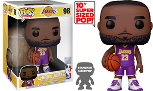 Funko POP! NBA : Lakers - 10" LeBron James (Purple Jersey)