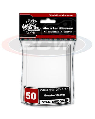 Monster Large Glossy Sleeves (50 Pack)