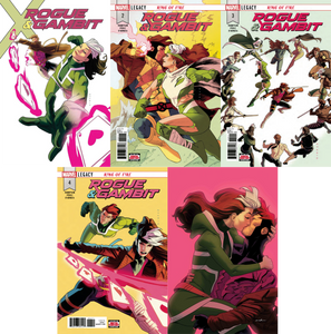 Rogue & Gambit Issue #1-#5 Bundle