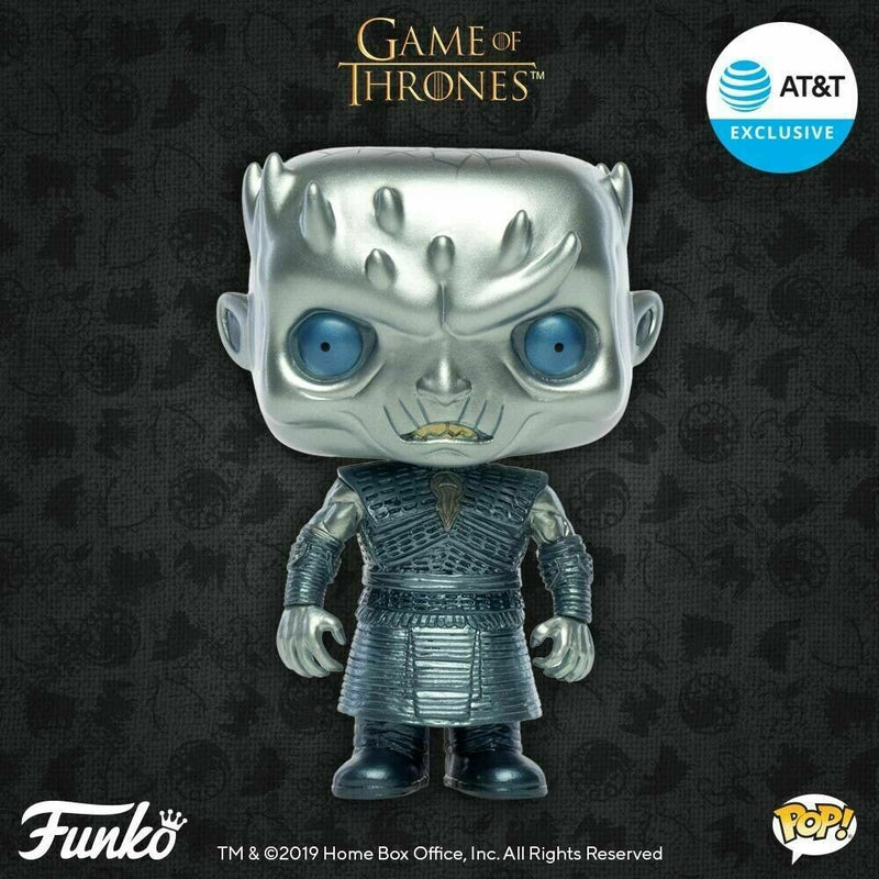 Funko POP! Game of Thrones Metallic Night King AT&T Exclusive