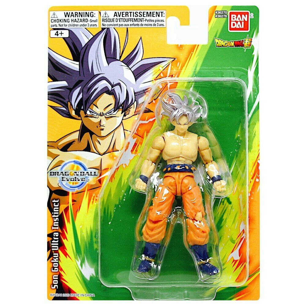 Dragon Ball Super Evolve Ultra Instinct Goku 5 Action Figure