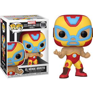 Funko POP! Marvel : Lucha Libre - El Heroe Invicto (Iron Man)