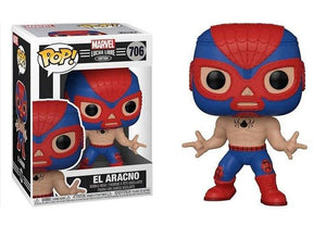 Funko POP! Marvel : Lucha Libre - El Aracno (Spider-man) Damaged