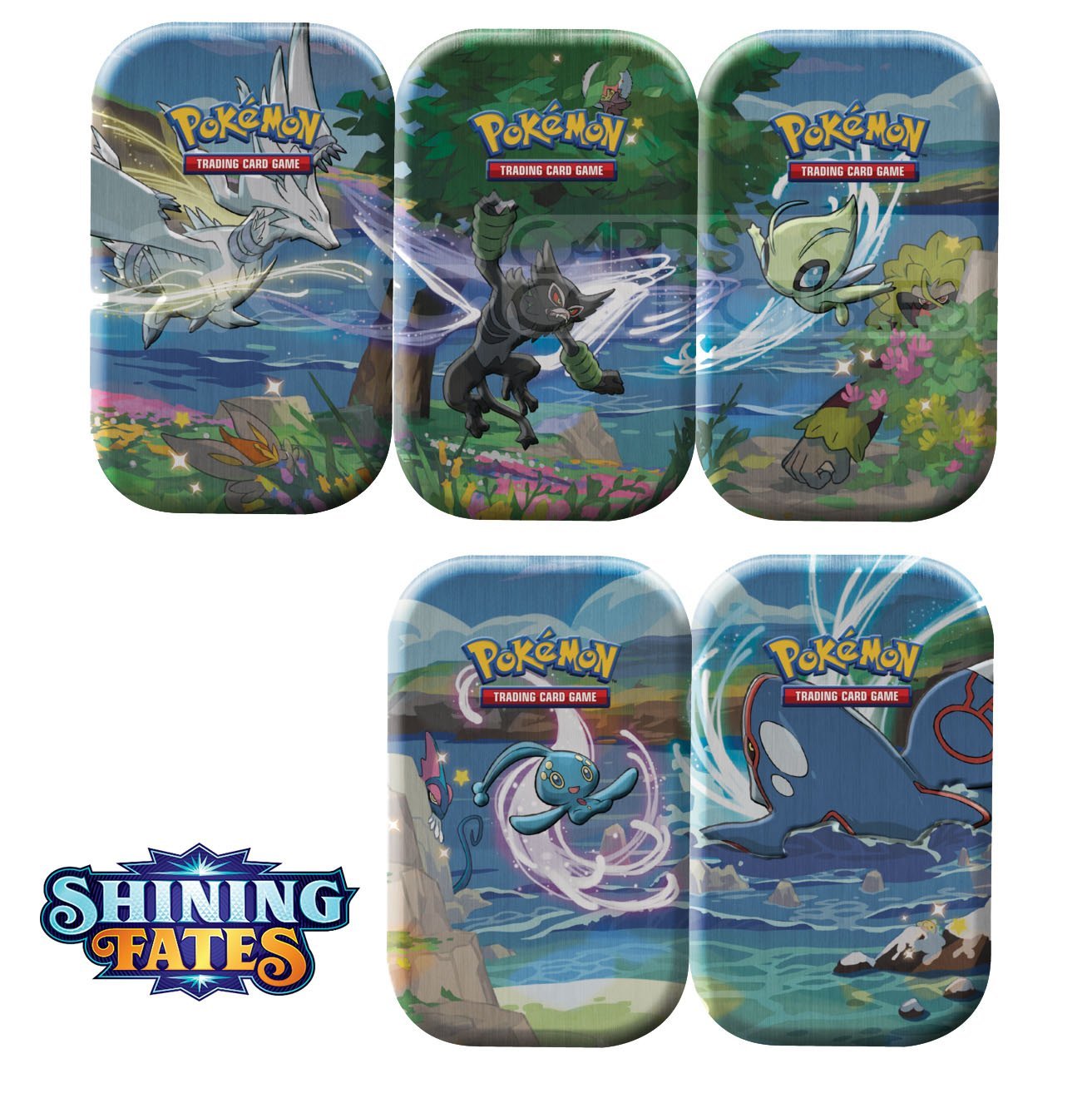 pokemon tcg shining fates booster box POKEMON TCG: SHINING FATES MINI TIN – Mushyhead Comics